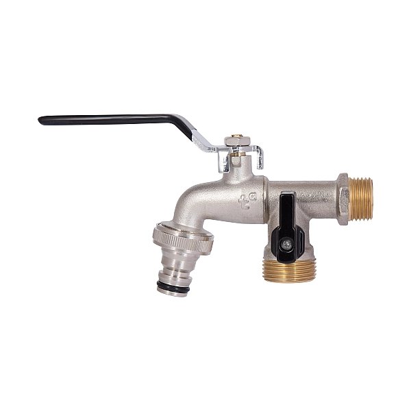 Кран поливальний Thermo Alliance Standart 1/2" ЗР 2 виходи SD141W15 - Фото - 2