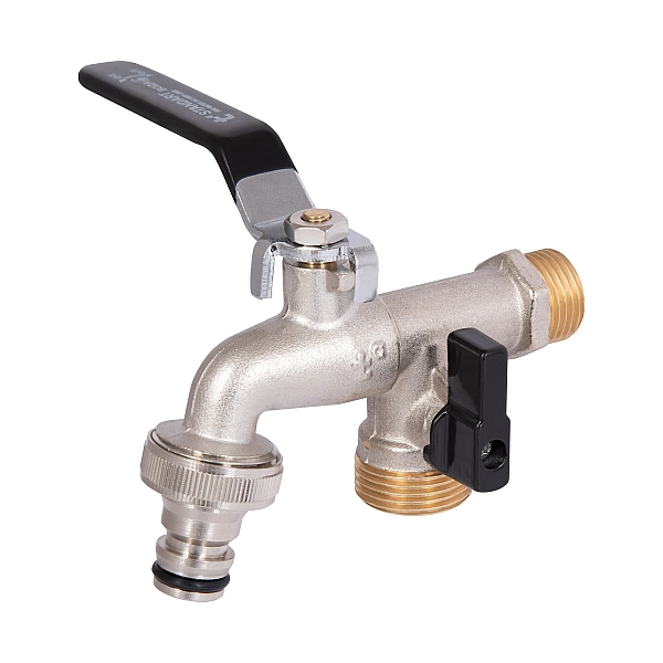 Кран поливальний Thermo Alliance Standart 1/2" ЗР 2 виходи SD141W15