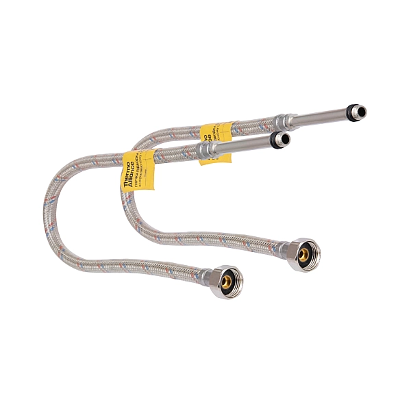 Шланг гнучк. нерж. обплет. силікон довгий (пара) L-50cм. 1/2"в хМ10з SF380W50 Thermo Alliance Forte