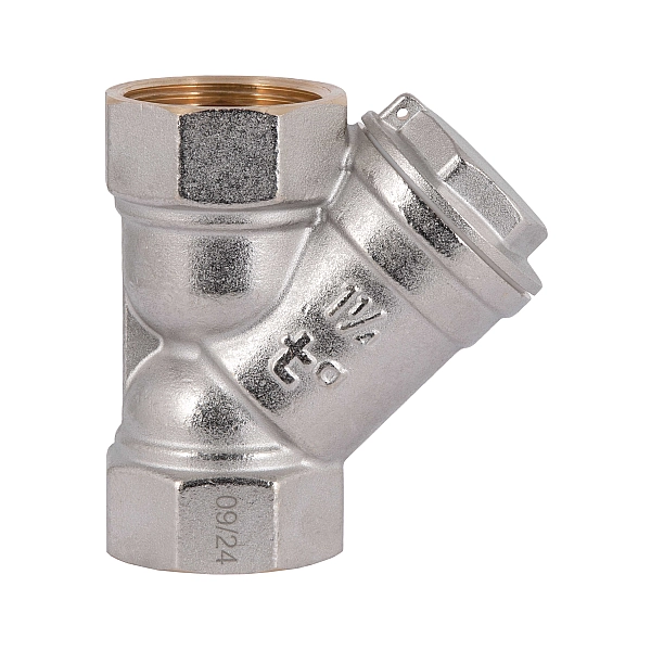 Фильтр грубой очистки Thermo Alliance Standart 1 1/4"ВВ никель для воды косой TAS124W32 - Фото - 3