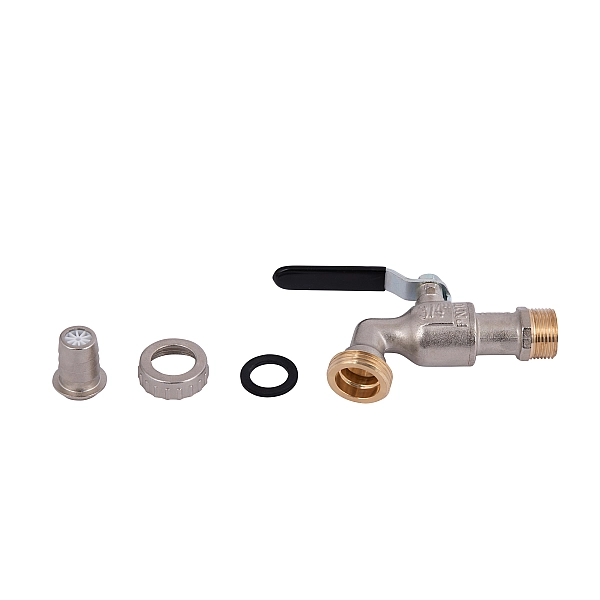 Кран кульовий для поливу Icma 599 3/4"З (з антизамерзанням) сталевий важіль - Фото - 4