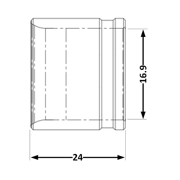 Гильза натяжная Icma №1031 d16x2,2 851031BO08 - Фото - 2