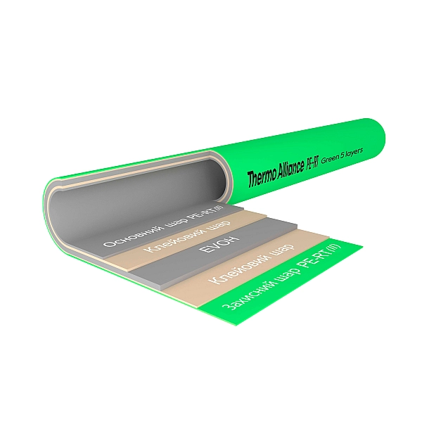 Труба Thermo Alliance PE-RT EVOH Green 5 шарів 16х2 мм (320 м) Spain