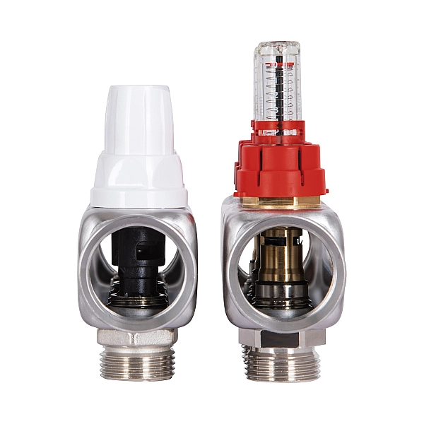 Колектор з витратомірами (нерж.) 1"х3 Icma № К073 - Фото - 6