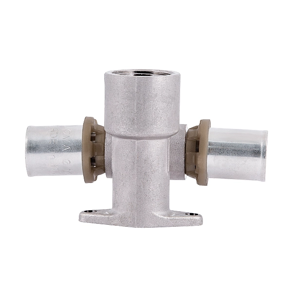 Прес-фітинг Icma трійник 1/2"вх16 настінний прохідний № 422 - Фото - 5