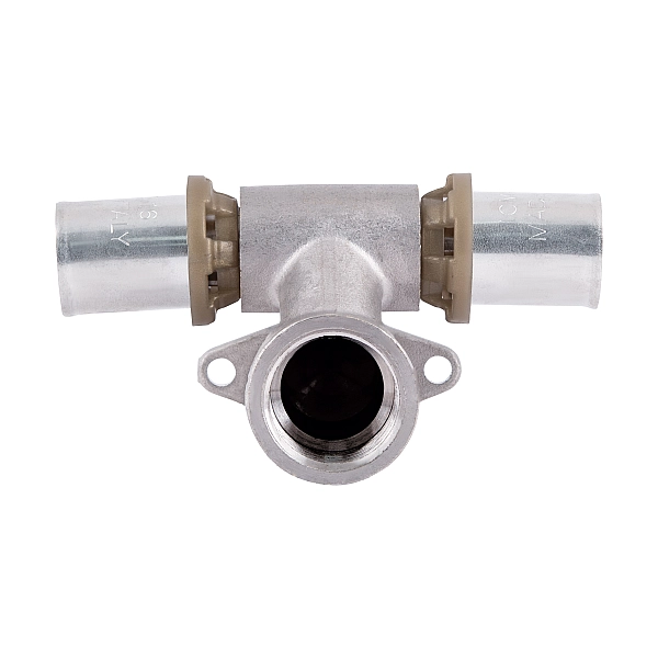 Прес-фітинг Icma трійник 1/2"вх16 настінний прохідний № 422 - Фото - 6