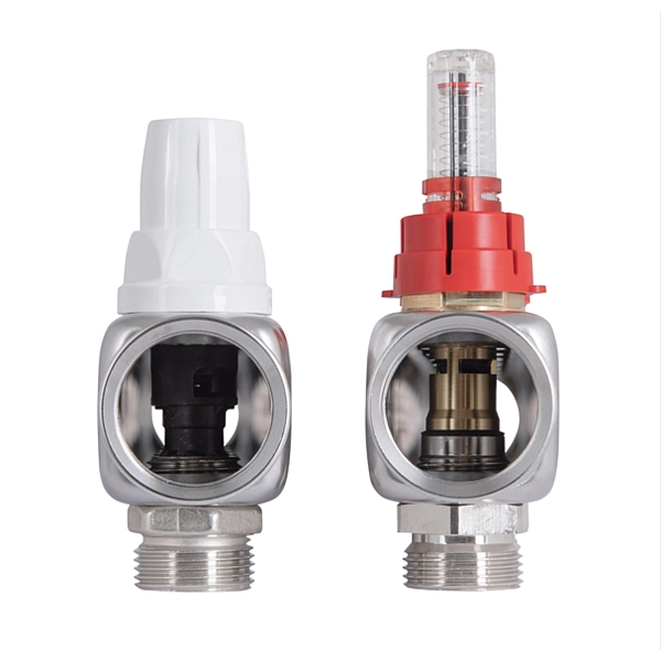 Коллектор Icma № К073 с расходомерами (нерж.) 1" х 3/4" на 11 выходов - Фото - 6