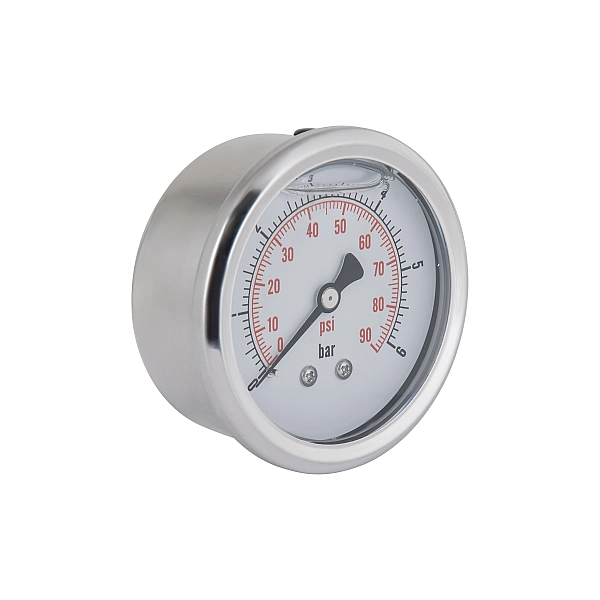 Манометр с глицерином Thermo Alliance Forte 6 бар, 1/4"Н, заднее подключение TAF171G6B - Фото - 4