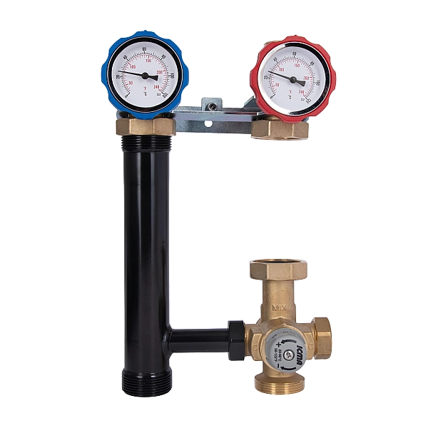 Насосна група Icma №R004 1 1/2"x1" підключення зліва, без насоса 93R004AFS5505SC - Фото - 3