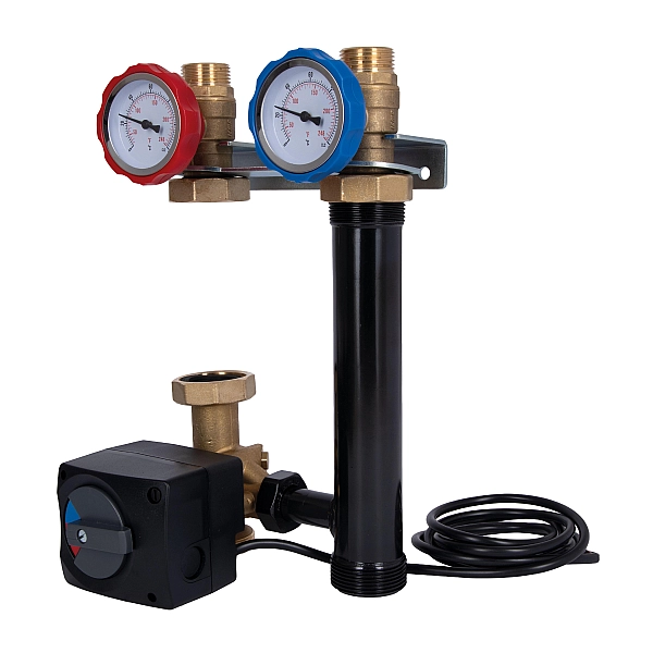 Насосна група Icma №R001 1 1/2"x1" підключення ліворуч, без насоса 93R001AFS53SC - Фото - 4