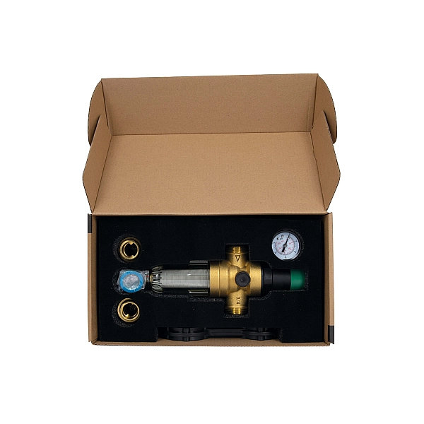 Фильтр самопромывной Thermo Alliance Forte 3/4" с редуктором для холодной воды SF128W20C - Фото - 7