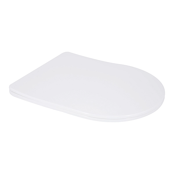 Qtap Сиденье для унитаза (Grand) 425х363х30 мм, White, с микролифтом, Slim Duroplast, Quick Release