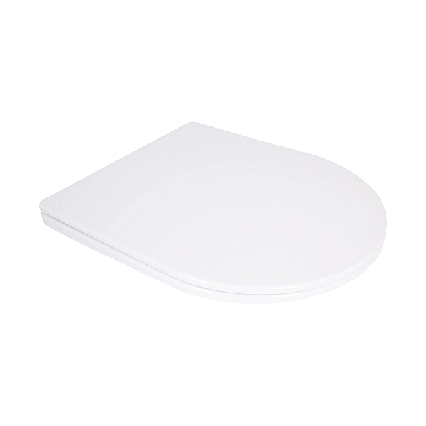 Qtap Сидіння для унітаза (Jay 640, Swan 640) 422x360x30 мм, White, з мікроліфтом, Slim Duroplast, Quick Release QTSC179W48699