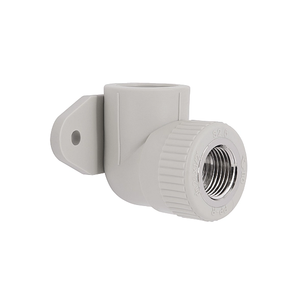 Кутик PPR Blue Ocean настінний з кріпленням 25х1/2", 90° ВР