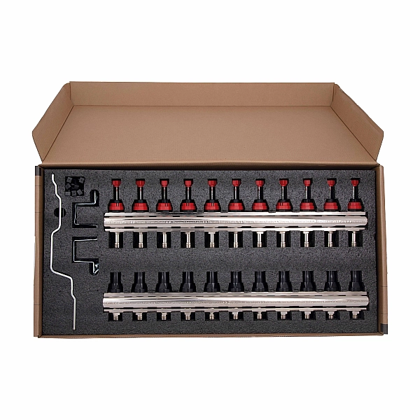 Колектор з витратомірами Thermo Alliance Forte 1" 11 виходів SF001W11 - Фото - 9