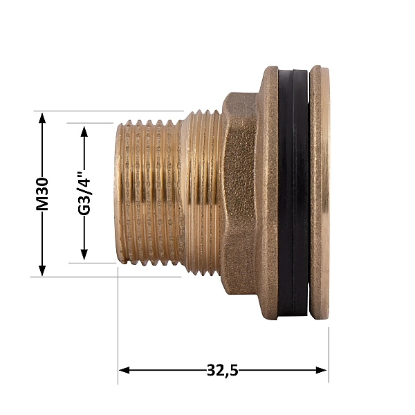 Врізка Thermo Alliance Standart 3/4" в бак SD40020 - Фото - 2