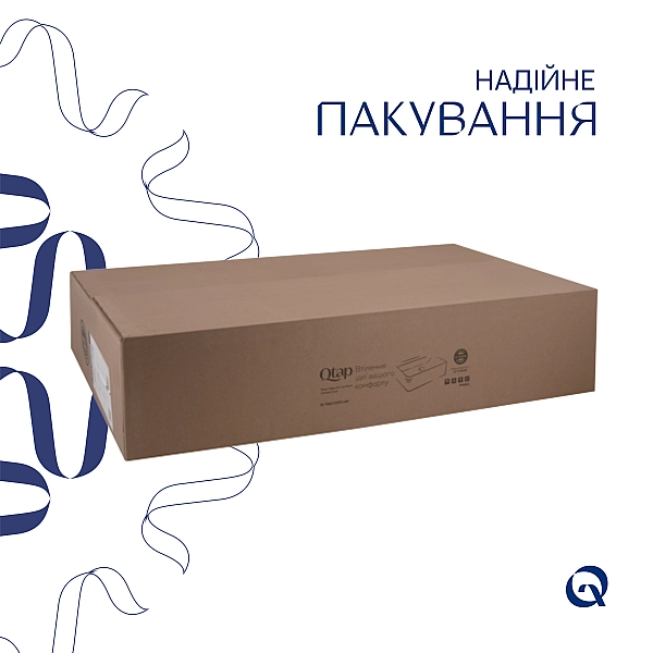 Раковина-чаша Qtap Kolibri 400х400х140 мм White QT10116303W - Фото - 5