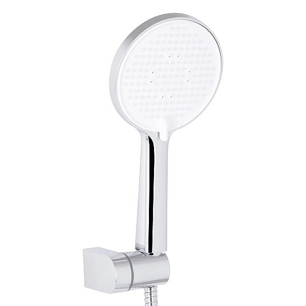 Змішувач для ванни Qtap Evia з поворотним виливом (з душовим гарнітуром) QTEVI260CRM47578 Chrome - Фото - 4