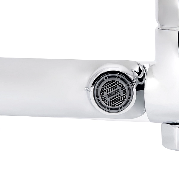 Змішувач для ванни Qtap Evia з поворотним виливом (з душовим гарнітуром) QTEVI260CRM47578 Chrome - Фото - 7