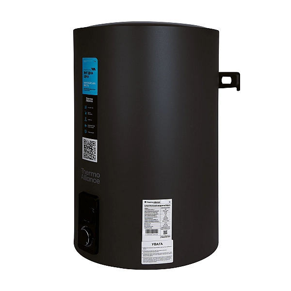 Водонагреватель электрический Thermo Alliance 50 л Black,  вертикальный, сухой ТЭН 2,0 кВт D50V20J2(D)KВ - Фото - 4