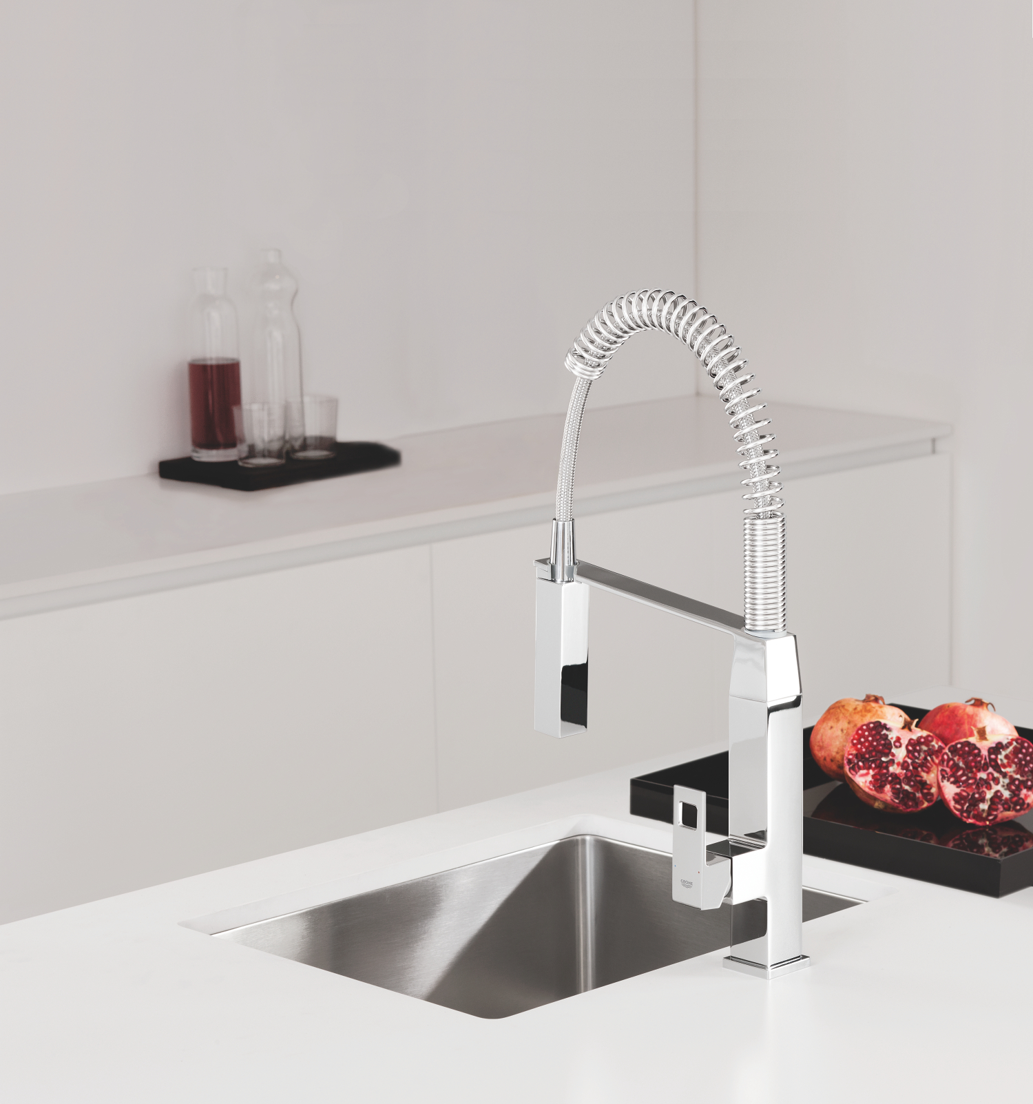 Змішувач для кухні з гнучким виливом Grohe Eurocube (31395000) - Фото - 10
