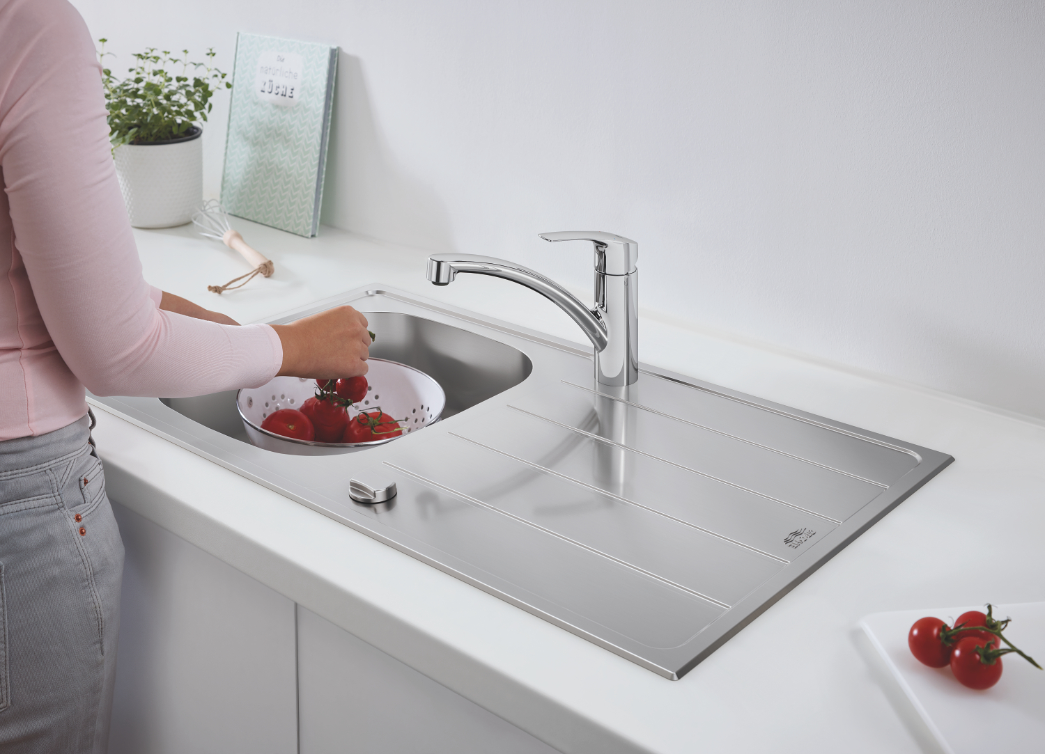 Змішувач для кухні Grohe Eurosmart New (33281003) - Фото - 3