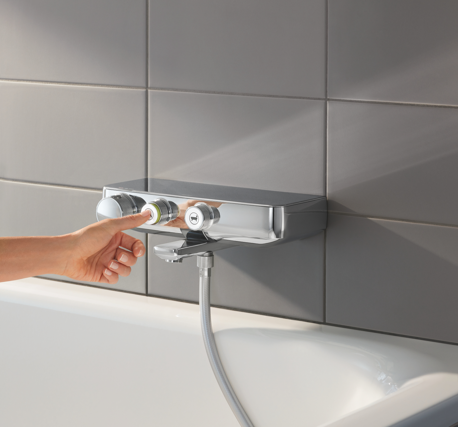 Термостат для ванни Grohe Grohtherm SmartControl (34718000) - Фото - 2