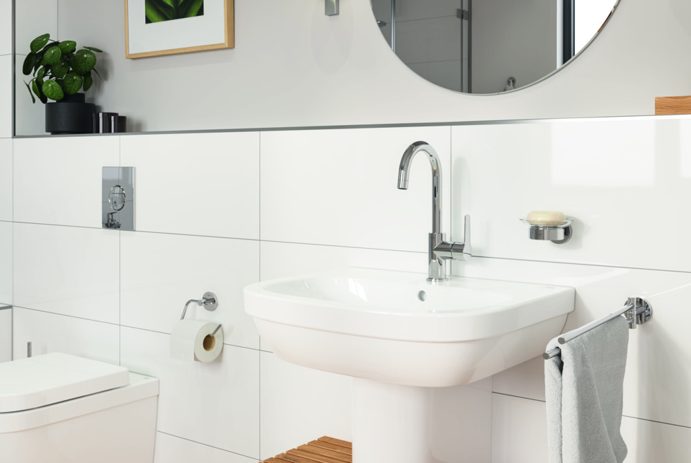 Змішувач для раковини L-розміру Grohe Eurosmart New (23537003) - Фото - 6