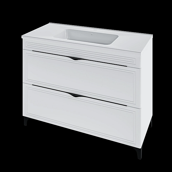 "Естель" тумба підлогова з ум. Родео 100, біла