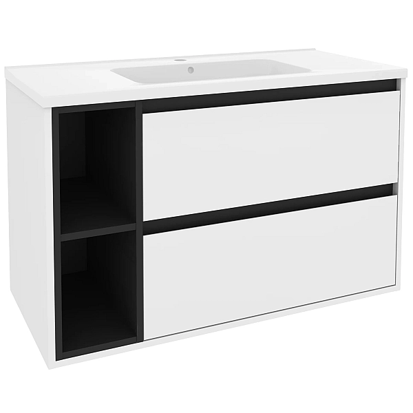 "Айріс" Тумба з ум. Родео 100 (біла) права