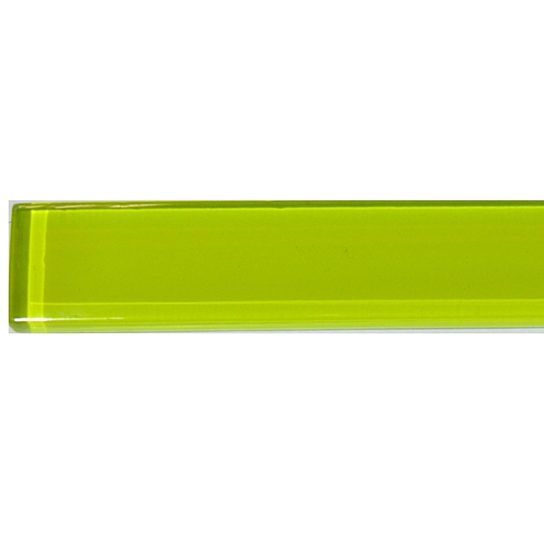 Фриз скляний GF 6017 lime 25x600 Кераміка Лео УКРАЇНА - Фото - 3