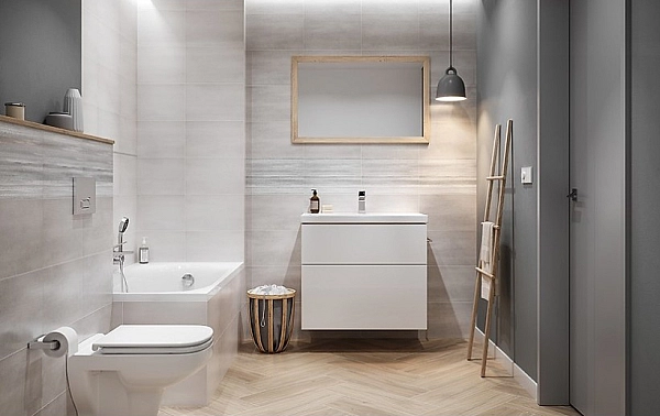 Плитка стінова Harrow PS 224 Grys 250x400x8 Cersanit - Фото - 2