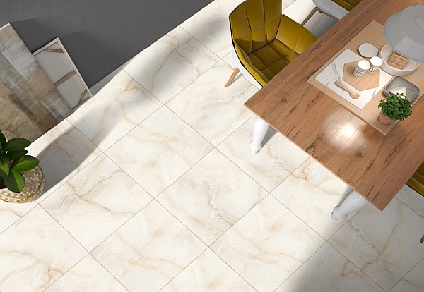 Плитка керамогранітна Onyx Beige POL 600x600 Raviraj - Фото - 2