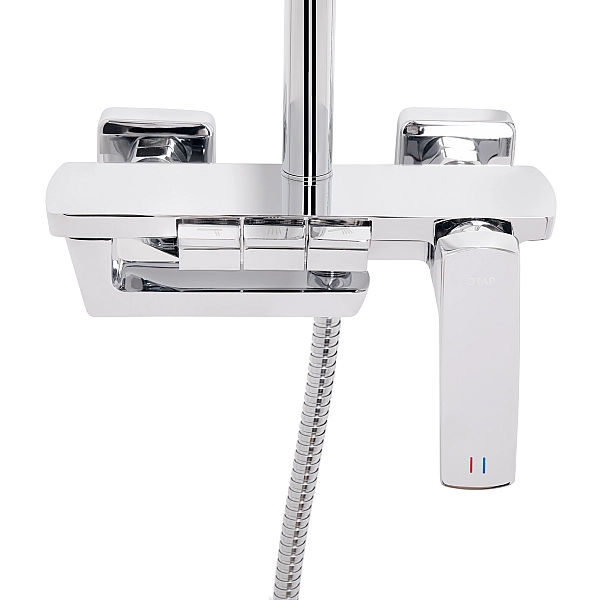 Душевая система универсальная Qtap Tern на три потребителя (с изливом) QTTER111CRM47591 Chrome - Фото - 4
