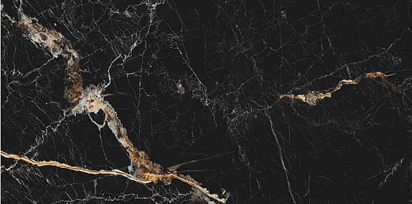 Плитка керамогранітна Vience Black POL 600x1200 Raviraj