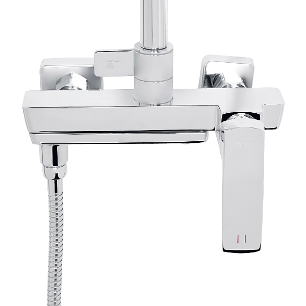Душова система універсальна Qtap Tern на три споживача (з виливом) QTTER1112CRM47592 Chrome - Фото - 4