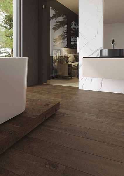 Плитка керамогранітна Sentimental Wood Cherry RECT 193x1202x8 Cerrad - Фото - 3