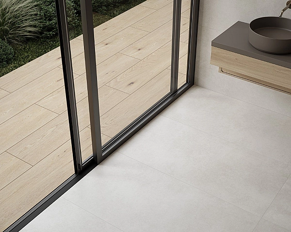 Плитка керамогранітна Ennis U117 Light Beige RECT 598x1198x8 Paradyz - Фото - 2