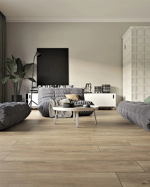 Плитка керамогранітна Scandinavia Beige RECT 200x1200x10 StarGres - Фото - 2