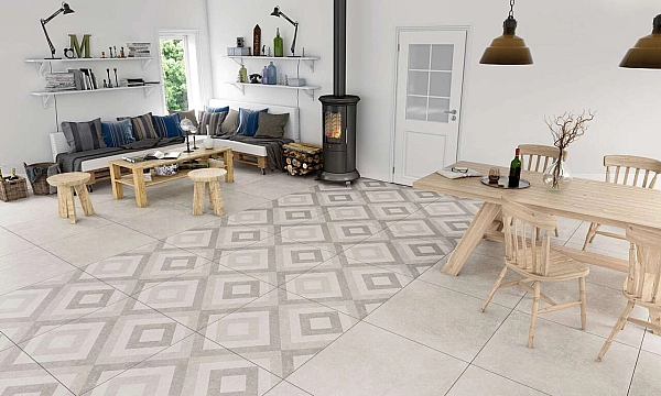 Плитка керамогранітна 44А580 Stonehenge Айворі RECT 600x600x8 Golden Tile - Фото - 2