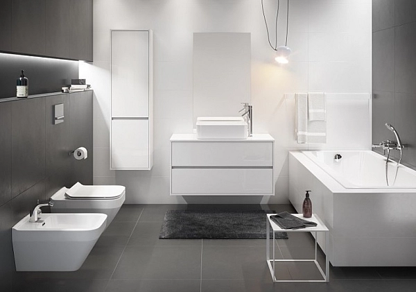 Шафка під умивальник Crea 100 біла, Cersanit - Фото - 2