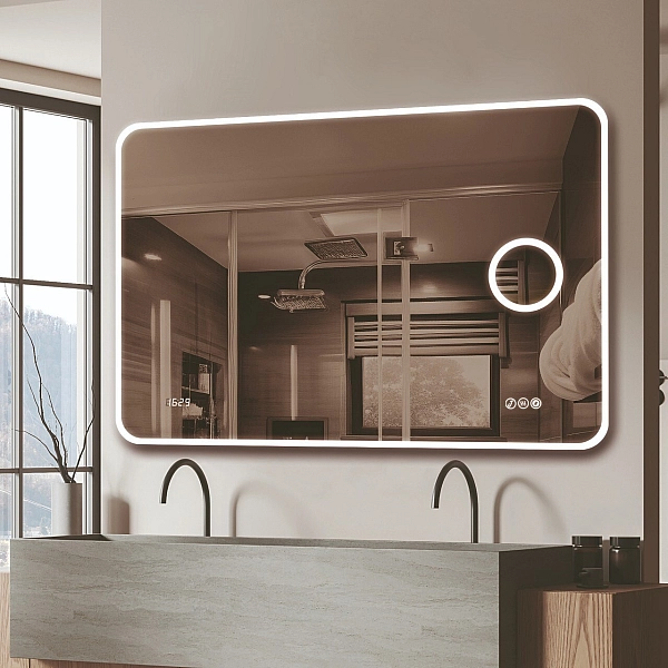 Дзеркало Palladia Edge 800x1200 R + options Juergen Mirror - Фото - 2