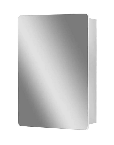 Шафка-дзеркало Базис 500 ШН-0750 білий D-Line