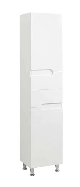 Пенал підлоговий Сімпл 40 лівий білий D-Line