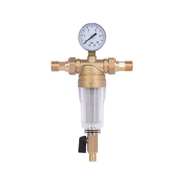 Фильтр самопромывной Thermo Alliance Standart 1/2" тонкой очистки, пластиковая колба TAS128W15