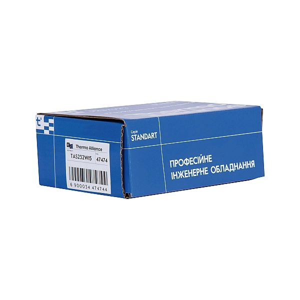 Комплект радіаторних кранів Thermo Alliance Standart 1/2" ВН кутовий TAS232W15 - Фото - 8