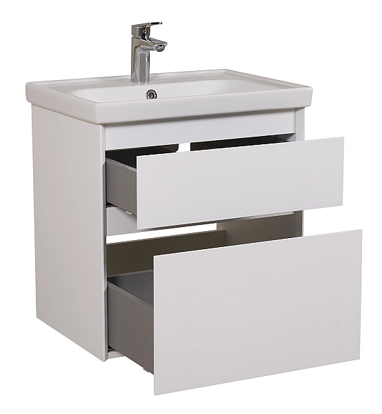 Шафка з умивальником консольна Еліт 70, Аква Родос - Фото - 2