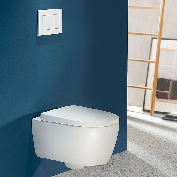 Унітаз підвісний з кришкою iCon TurboFlush 503.045.00.1 Geberit - Фото - 2