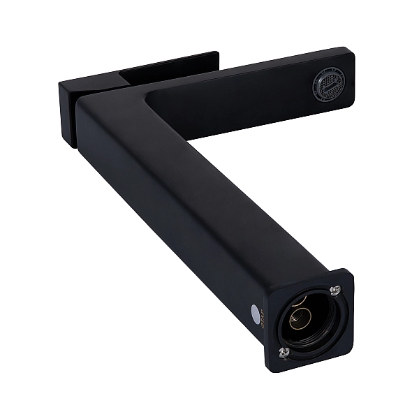 Змішувач для раковини Qtap Gemini високий QTGEM269BLM45678 Black Matt - Фото - 3