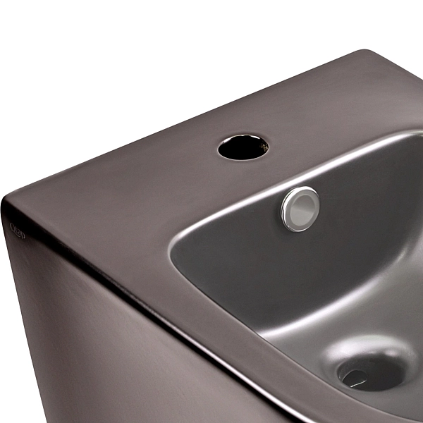 Комплект Qtap Scorpio Matt Black 2 в 1: унітаз підвісний Ultra Quiet QT14332380AMB + біде підвісне QT1455053FMB - Фото - 7